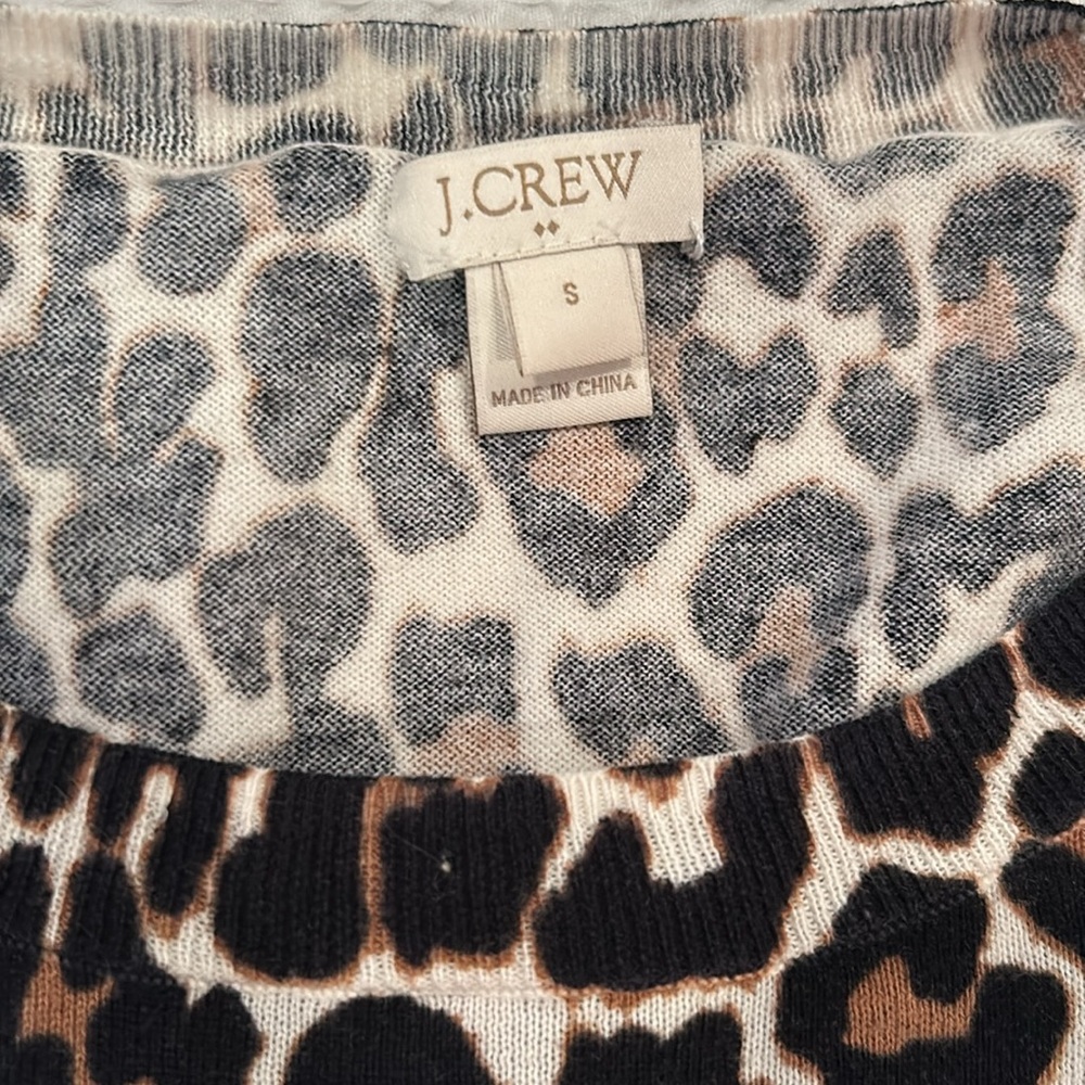 J. Crew Leopard Print Sweater - Picture 3 of 4